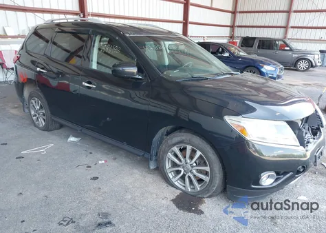 2015 Nissan Pathfinder S/Sv/Sl/Platinum из США, поврежденный, VIN 5N1AR2MM4FC705406